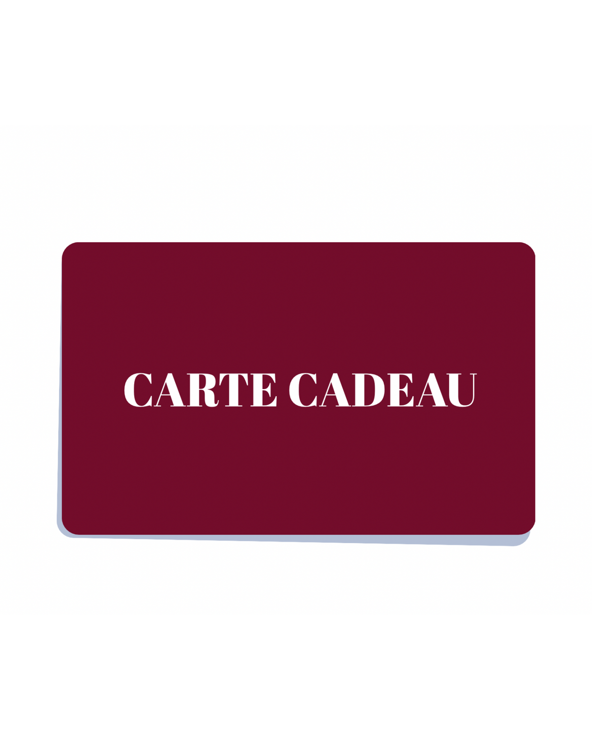 CARTE CADEAU