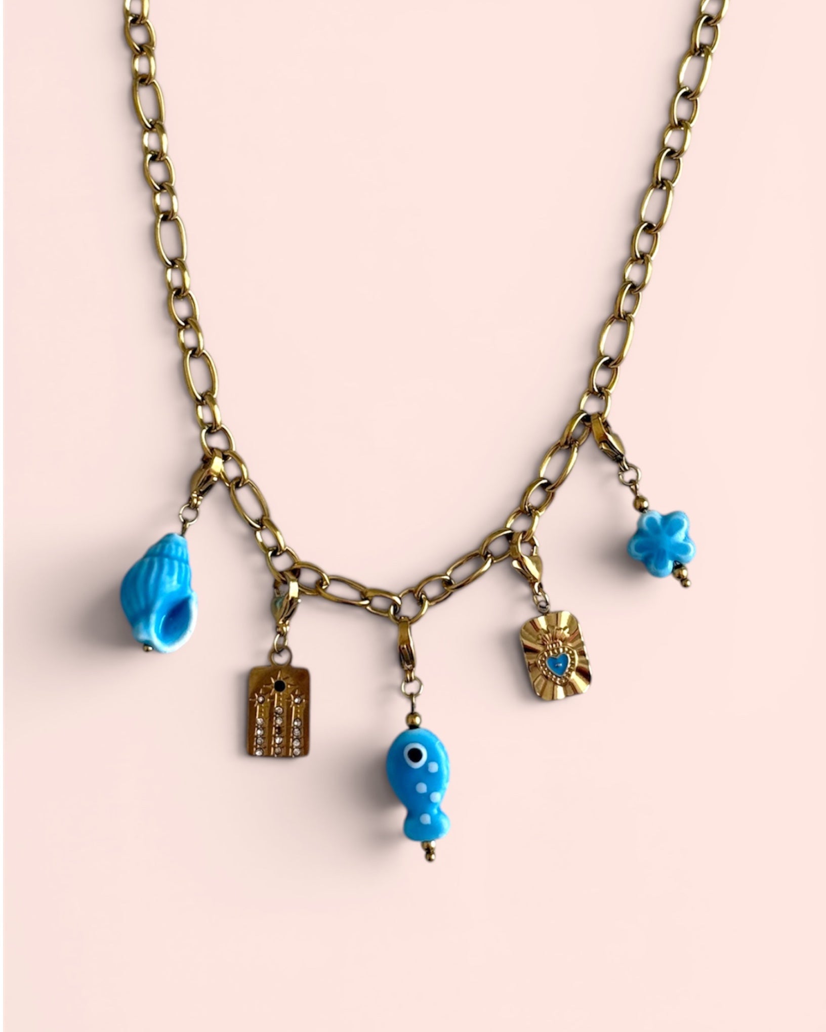 COLLIER À CHARMS - ALICIA