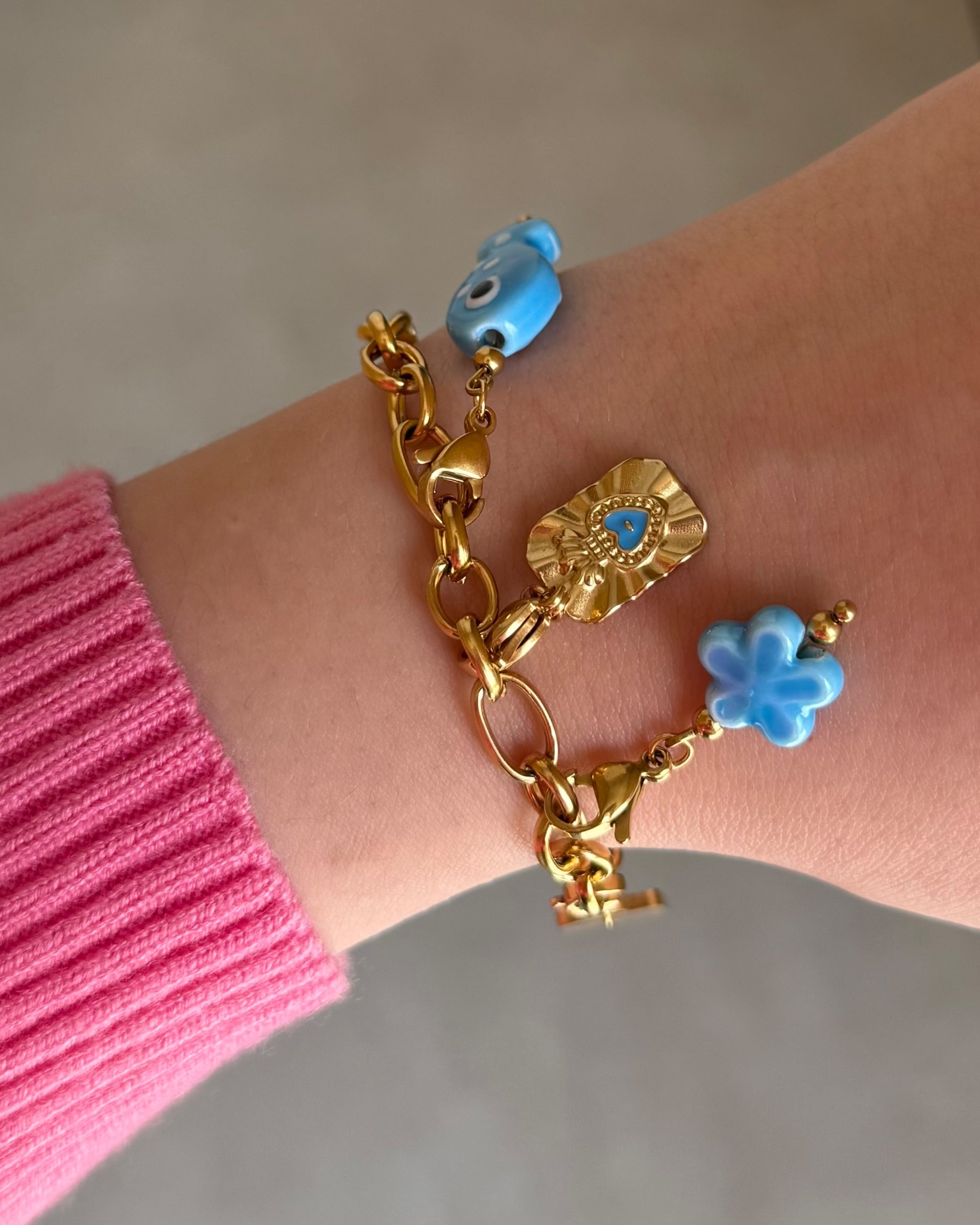 BRACELET À CHARMS - ALICIA