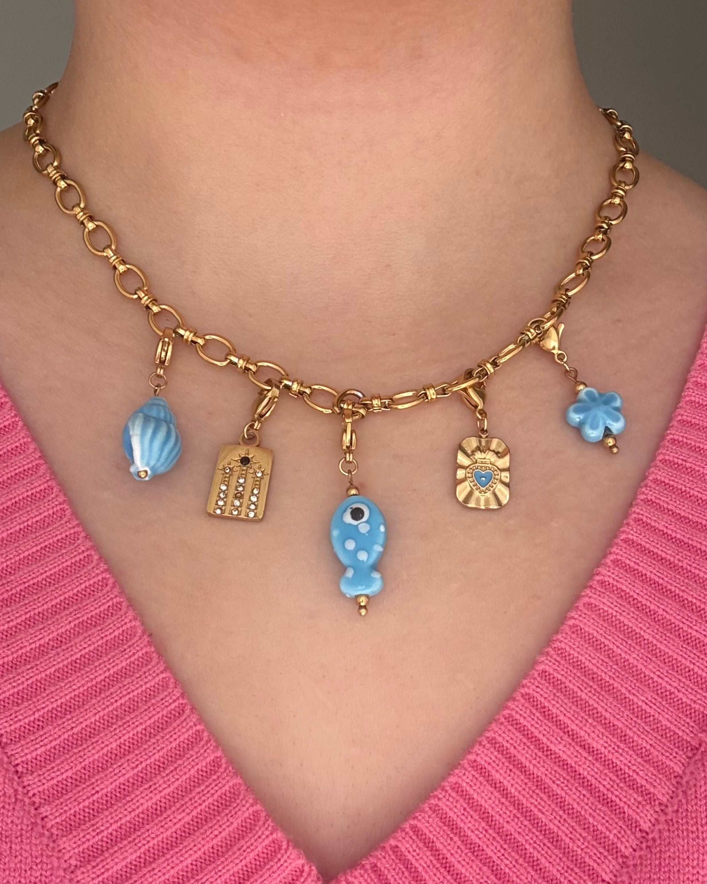 COLLIER À CHARMS - SIENNA