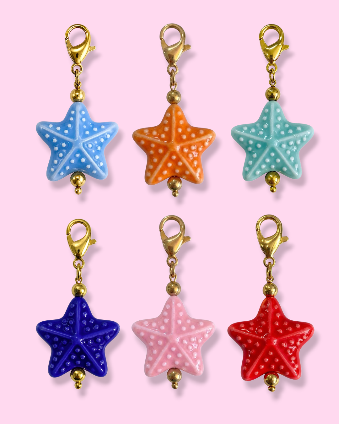 CHARMS - ÉTOILE DE MER COLORÉE