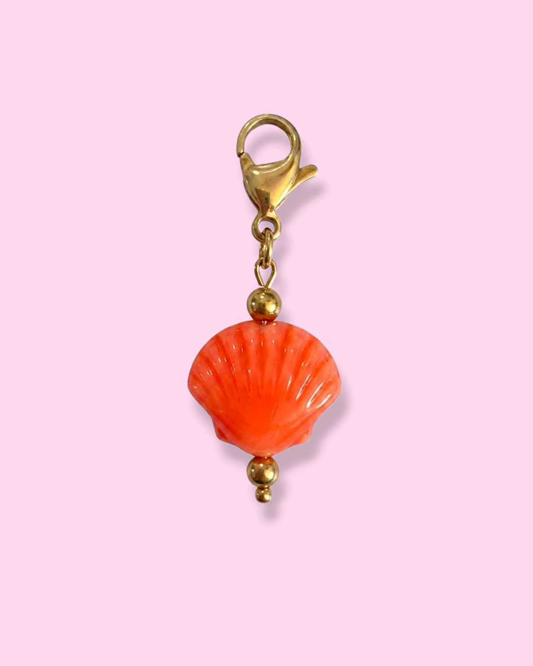 CHARMS - COQUILLAGE COLORÉ ÉVENTAIL