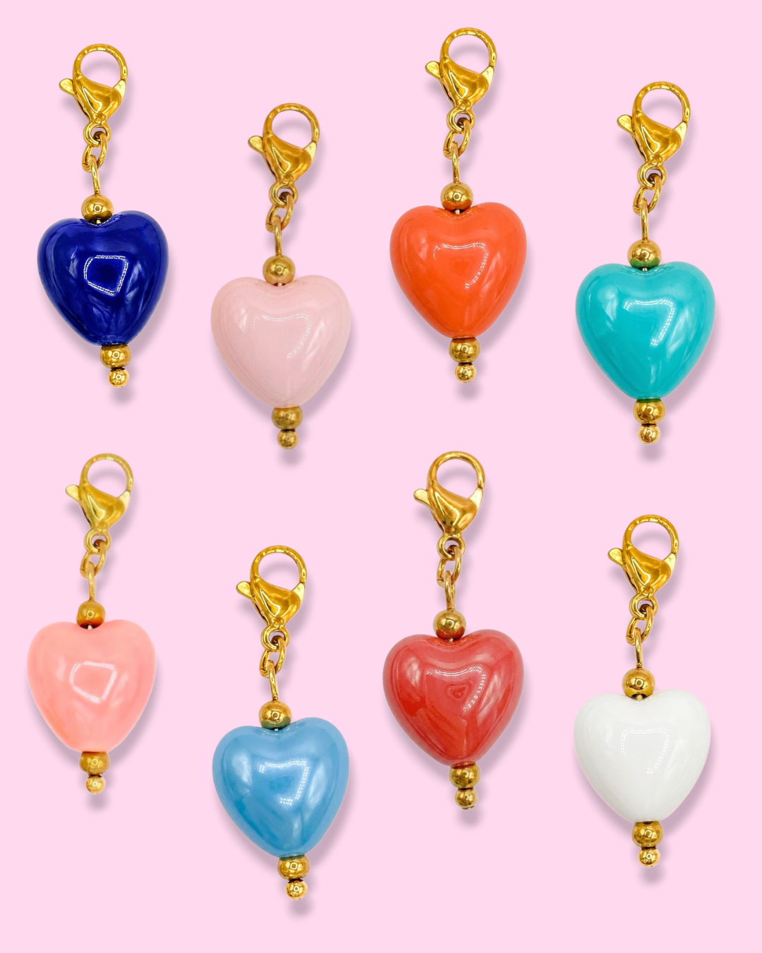 CHARMS - CŒUR COLORÉ