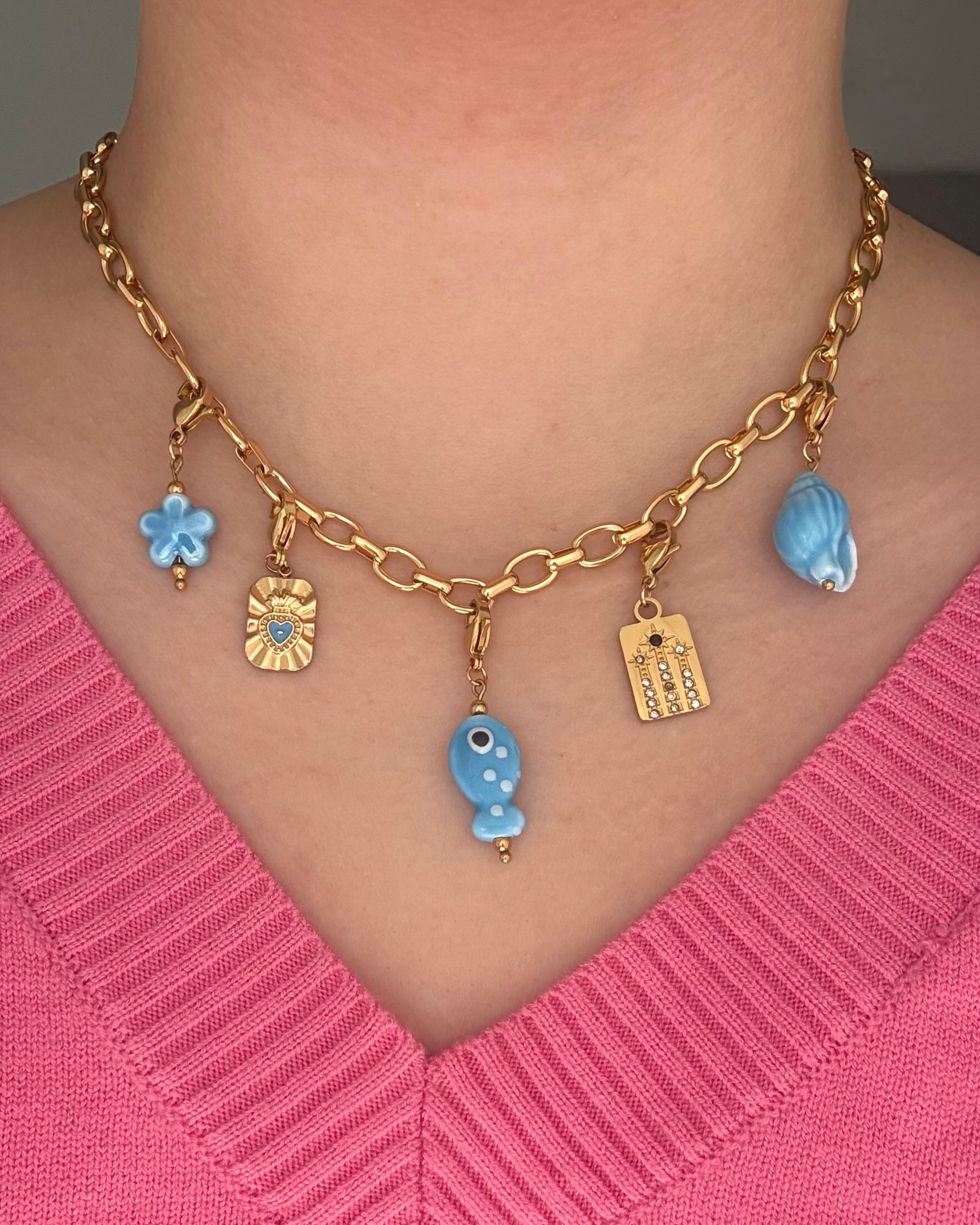 COLLIER À CHARMS - DIANE