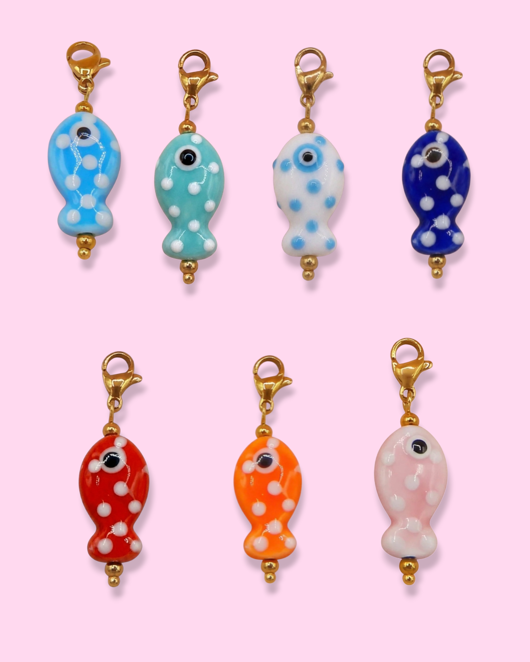 CHARMS - POISSON COLORÉ￼